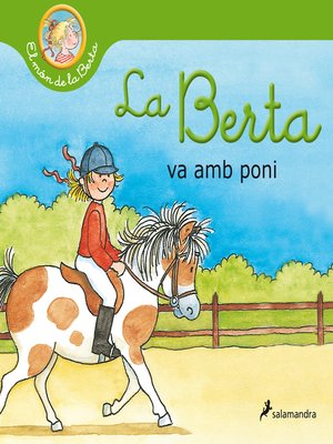 cover image of La Berta va amb poni